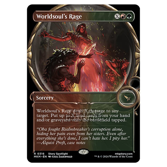 Magic The Gathering - Murders at Karlov Manor - Worldsoul's Rage - 0316