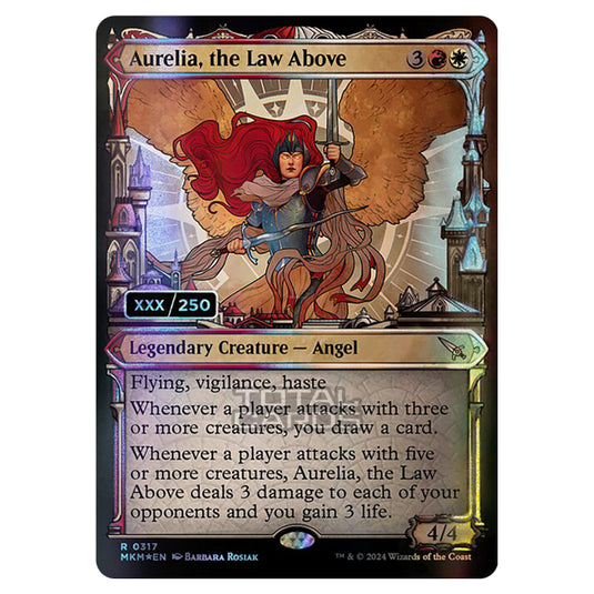 Magic The Gathering - Murders at Karlov Manor - Aurelia, the Law Above - 0317a