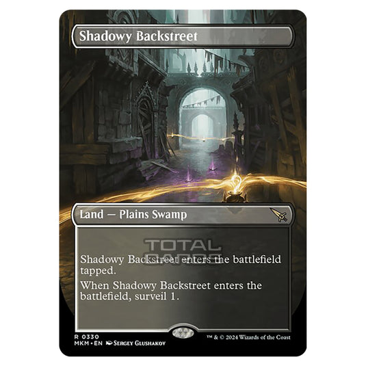 Magic The Gathering - Murders at Karlov Manor - Shadowy Backstreet - 0330