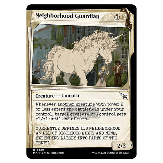 Magic The Gathering - Murders at Karlov Manor - Neighborhood Guardian - 0339