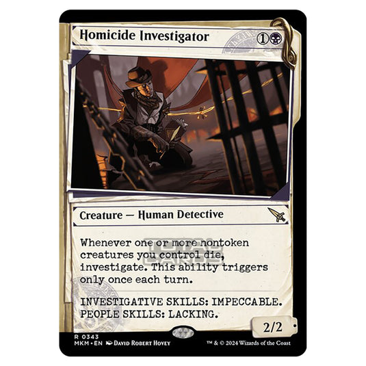 Magic The Gathering - Murders at Karlov Manor - Homicide Investigator - 0343