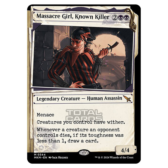 Magic The Gathering - Murders at Karlov Manor - Massacre Girl, Known K Magic The Gathering - Murders at Karlov Manor - Massacre Girl, Known K