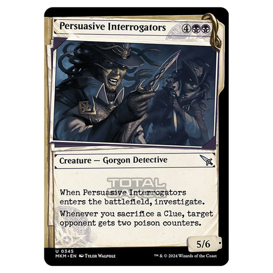 Magic The Gathering - Murders at Karlov Manor - Persuasive Interrogators - 0345