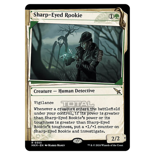 Magic The Gathering - Murders at Karlov Manor - Sharp-Eyed Rookie - 0353