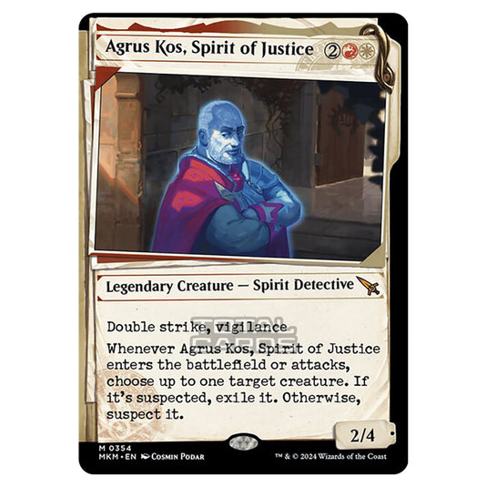 Magic The Gathering - Murders at Karlov Manor - Agrus Kos, Spirit of Justice - 0354