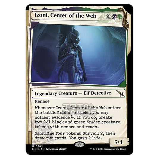 Magic The Gathering - Murders at Karlov Manor - Izoni, Center of the Web - 0362