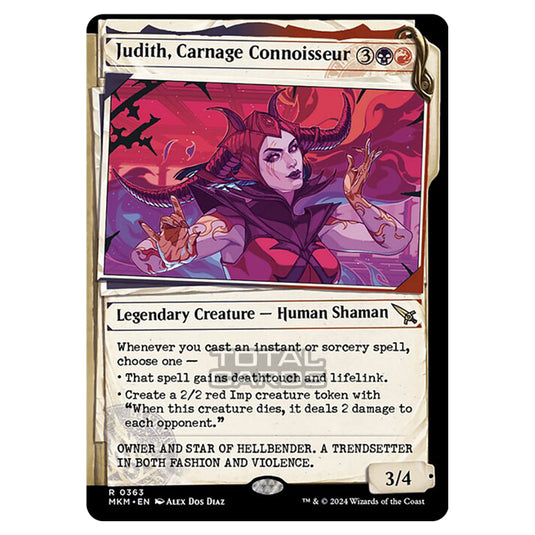 Magic The Gathering - Murders at Karlov Manor - Judith, Carnage Connoisseur - 0363