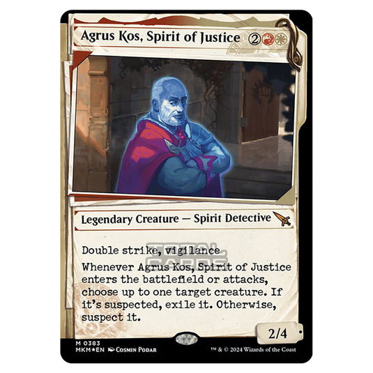 Magic The Gathering - Murders at Karlov Manor - Agrus Kos, Spirit of Justice - 0383