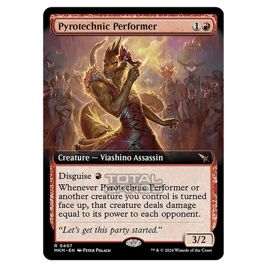 Magic The Gathering - Murders at Karlov Manor - Pyrotechnic Performer - 0407