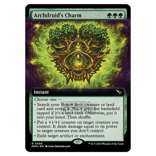 Magic The Gathering - Murders at Karlov Manor - Archdruid's Charm - 0408