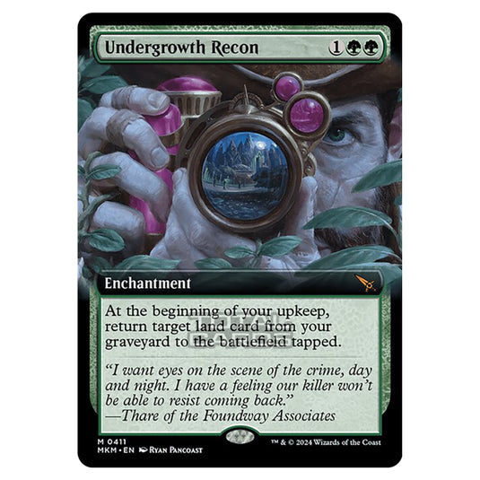 Magic The Gathering - Murders at Karlov Manor - Undergrowth Recon - 0411