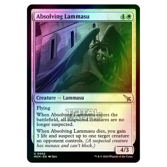 Magic The Gathering - Murders at Karlov Manor - Absolving Lammasu - 0002 (Foil)