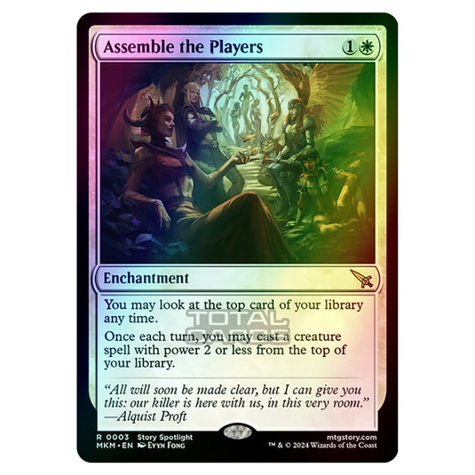 Magic The Gathering - Murders at Karlov Manor - Assemble the Players - 0003 (Foil)