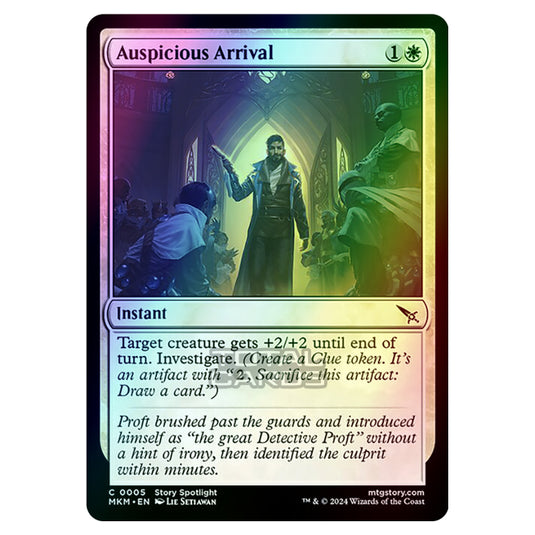 Magic The Gathering - Murders at Karlov Manor - Auspicious Arrival - 0005 (Foil)