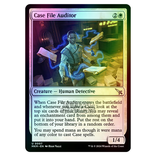 Magic The Gathering - Murders at Karlov Manor - Case File Auditor - 0007 (Foil)