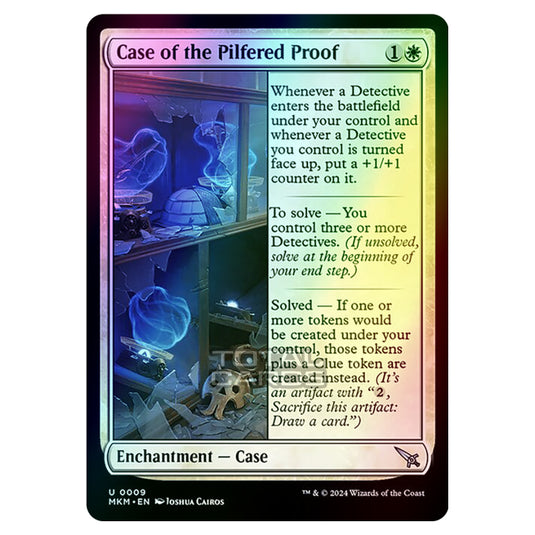 Magic The Gathering - Murders at Karlov Manor - Case of the Pilfered Proof - 0009 (Foil)