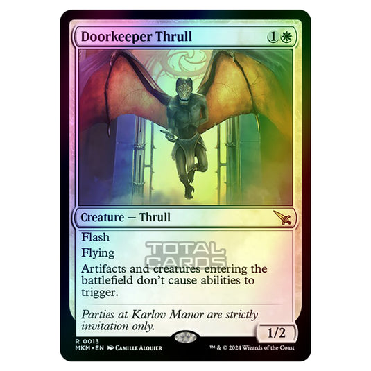 Magic The Gathering - Murders at Karlov Manor - Doorkeeper Thrull - 0013 (Foil)