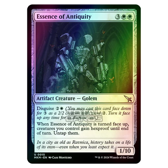 Magic The Gathering - Murders at Karlov Manor - Essence of Antiquity - 0015 (Foil)