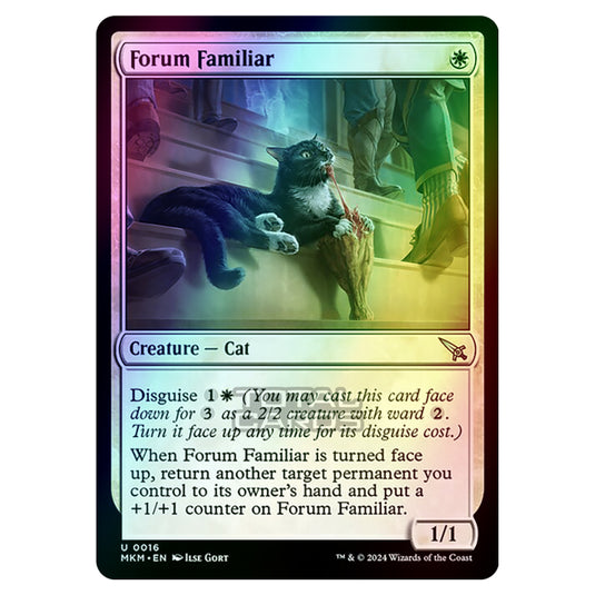 Magic The Gathering - Murders at Karlov Manor - Forum Familiar - 0016 (Foil)