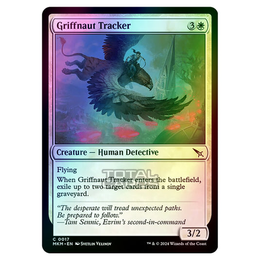 Magic The Gathering - Murders at Karlov Manor - Griffnaut Tracker - 0017 (Foil)