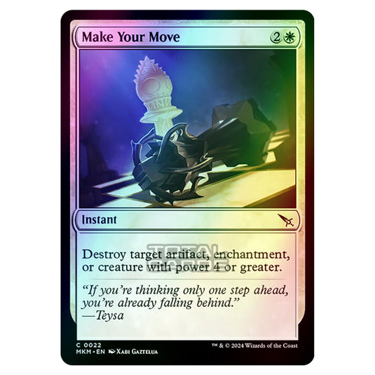 Magic The Gathering - Murders at Karlov Manor - Make Your Move - 0022 (Foil)