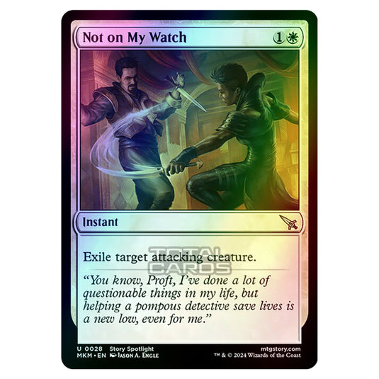 Magic The Gathering - Murders at Karlov Manor - Not on My Watch - 0028 (Foil)