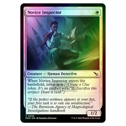 Magic The Gathering - Murders at Karlov Manor - Novice Inspector - 0029 (Foil)