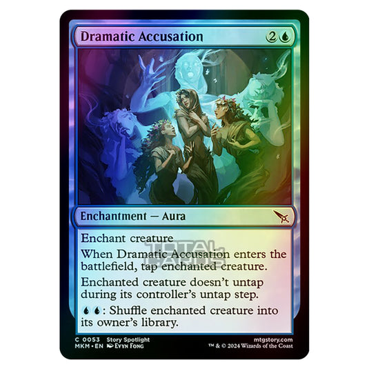 Magic The Gathering - Murders at Karlov Manor - Dramatic Accusation - 0053 (Foil)