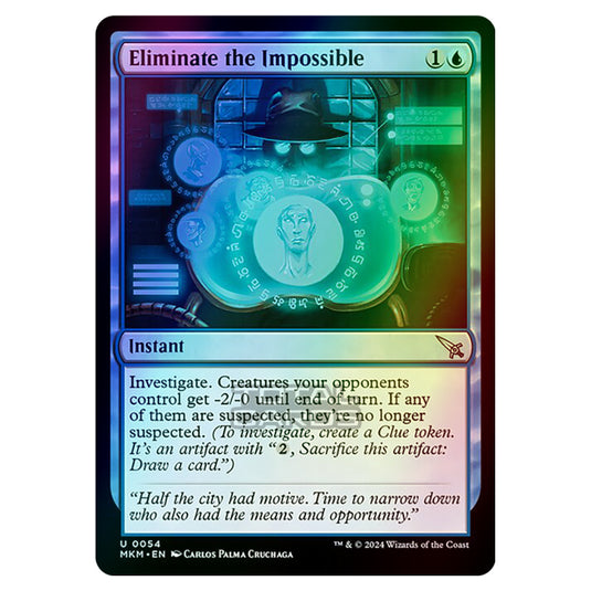 Magic The Gathering - Murders at Karlov Manor - Eliminate the Impossible - 0054 (Foil)