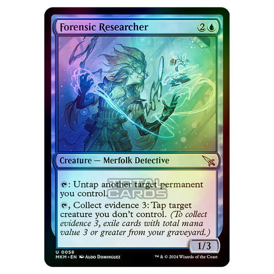 Magic The Gathering - Murders at Karlov Manor - Forensic Researcher - 0058 (Foil)