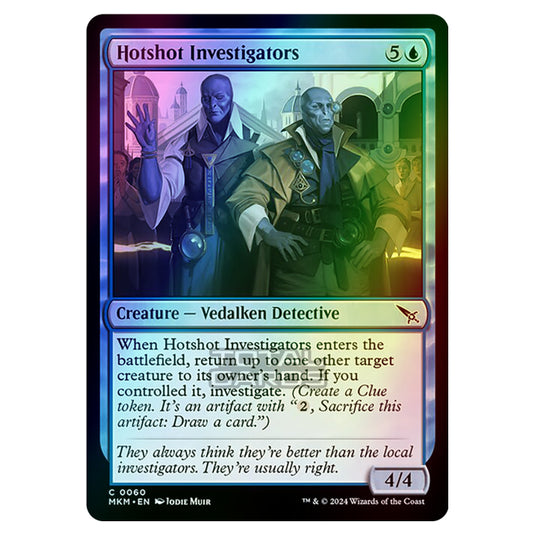 Magic The Gathering - Murders at Karlov Manor - Hotshot Investigators - 0060 (Foil)