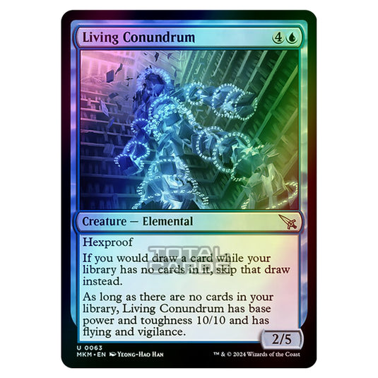Magic The Gathering - Murders at Karlov Manor - Living Conundrum - 0063 (Foil)