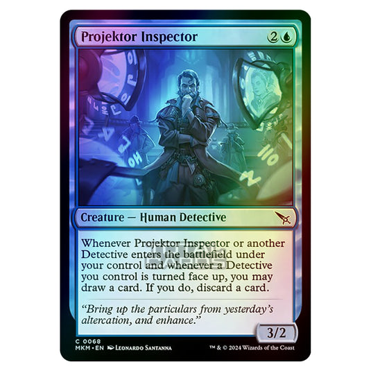 Magic The Gathering - Murders at Karlov Manor - Projektor Inspector - 0068 (Foil)