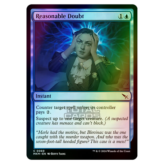 Magic The Gathering - Murders at Karlov Manor - Reasonable Doubt - 0069 (Foil)