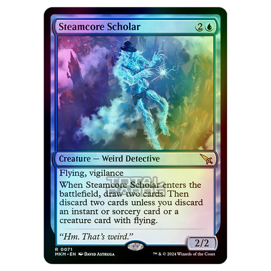 Magic The Gathering - Murders at Karlov Manor - Steamcore Scholar - 0071 (Foil)