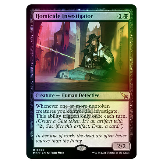 Magic The Gathering - Murders at Karlov Manor - Homicide Investigator - 0086 (Foil)