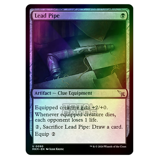 Magic The Gathering - Murders at Karlov Manor - Lead Pipe - 0090 (Foil)