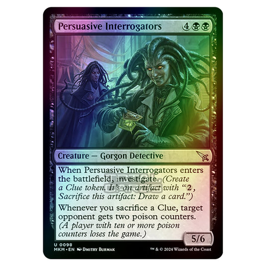 Magic The Gathering - Murders at Karlov Manor - Persuasive Interrogators - 0098 (Foil)