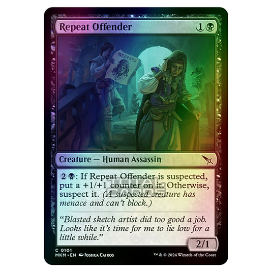 Magic The Gathering - Murders at Karlov Manor - Repeat Offender - 0101 (Foil)