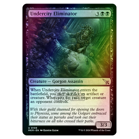 Magic The Gathering - Murders at Karlov Manor - Undercity Eliminator - 0108 (Foil)