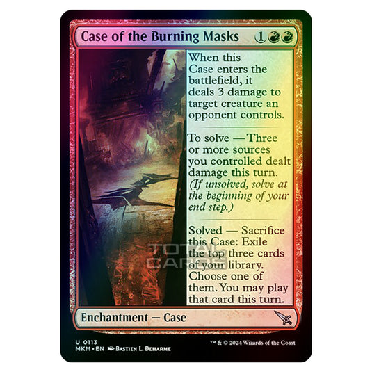 Magic The Gathering - Murders at Karlov Manor - Case of the Burning Masks - 0113 (Foil)