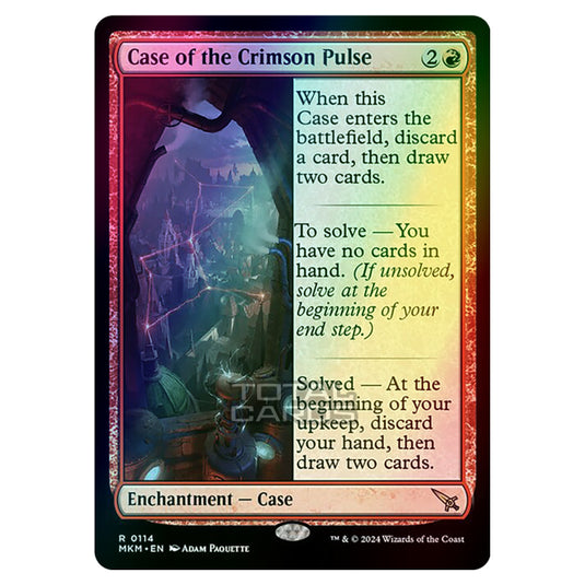 Magic The Gathering - Murders at Karlov Manor - Case of the Crimson Pulse - 0114 (Foil)