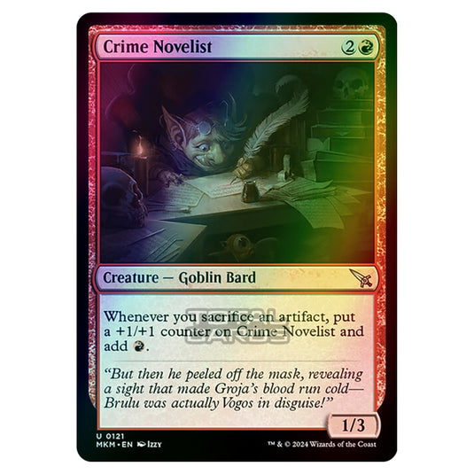 Magic The Gathering - Murders at Karlov Manor - Crime Novelist - 0121 (Foil)