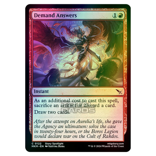 Magic The Gathering - Murders at Karlov Manor - Demand Answers - 0122 (Foil)