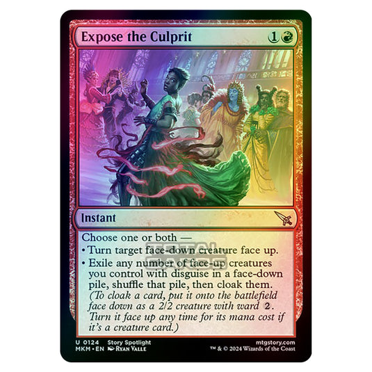 Magic The Gathering - Murders at Karlov Manor - Expose the Culprit - 0124 (Foil)