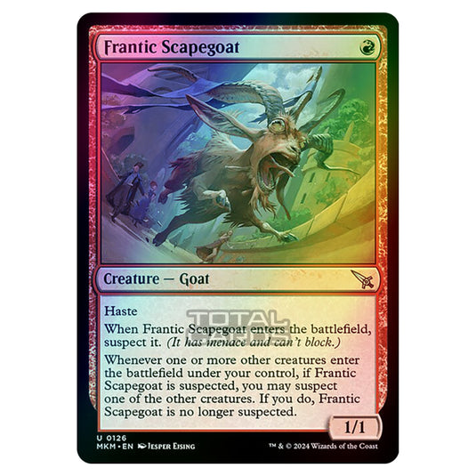 Magic The Gathering - Murders at Karlov Manor - Frantic Scapegoat - 0126 (Foil)