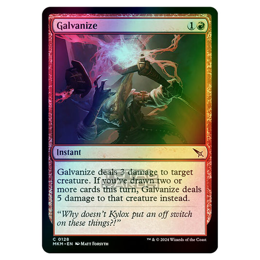 Magic The Gathering - Murders at Karlov Manor - Galvanize - 0128 (Foil)