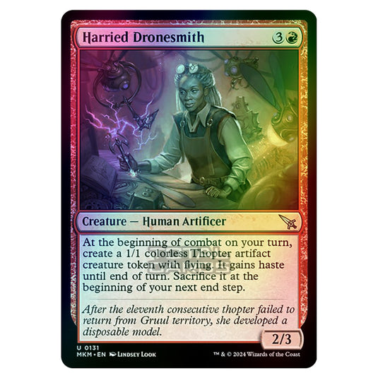 Magic The Gathering - Murders at Karlov Manor - Harried Dronesmith - 0131 (Foil)