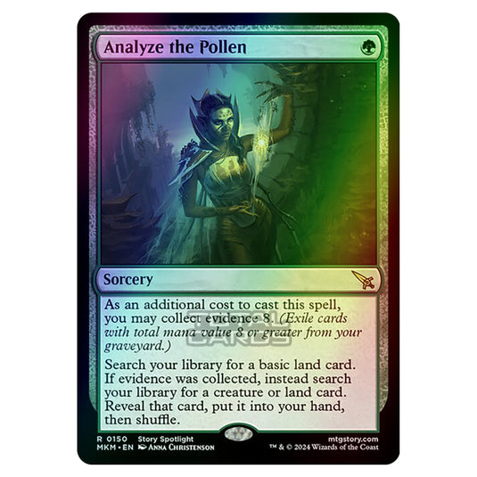 Magic The Gathering - Murders at Karlov Manor - Analyze the Pollen - 0150 (Foil)