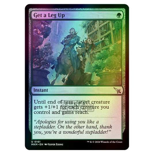 Magic The Gathering - Murders at Karlov Manor - Get a Leg Up - 0161 (Foil)